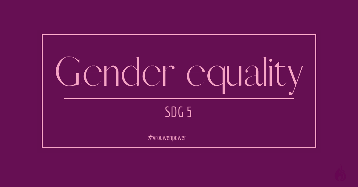 SDG 5: Gendergelijkheid